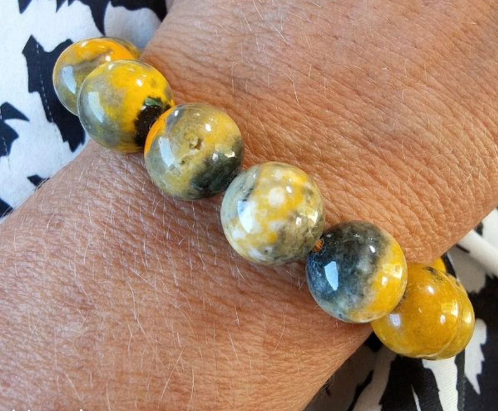 A AA Bumblebee jasper bracelet – photo 2